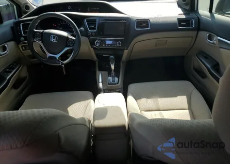 2014 Honda Civic Ex z USA, uszkodzony, nr VIN 2HGFB2F87EH539006